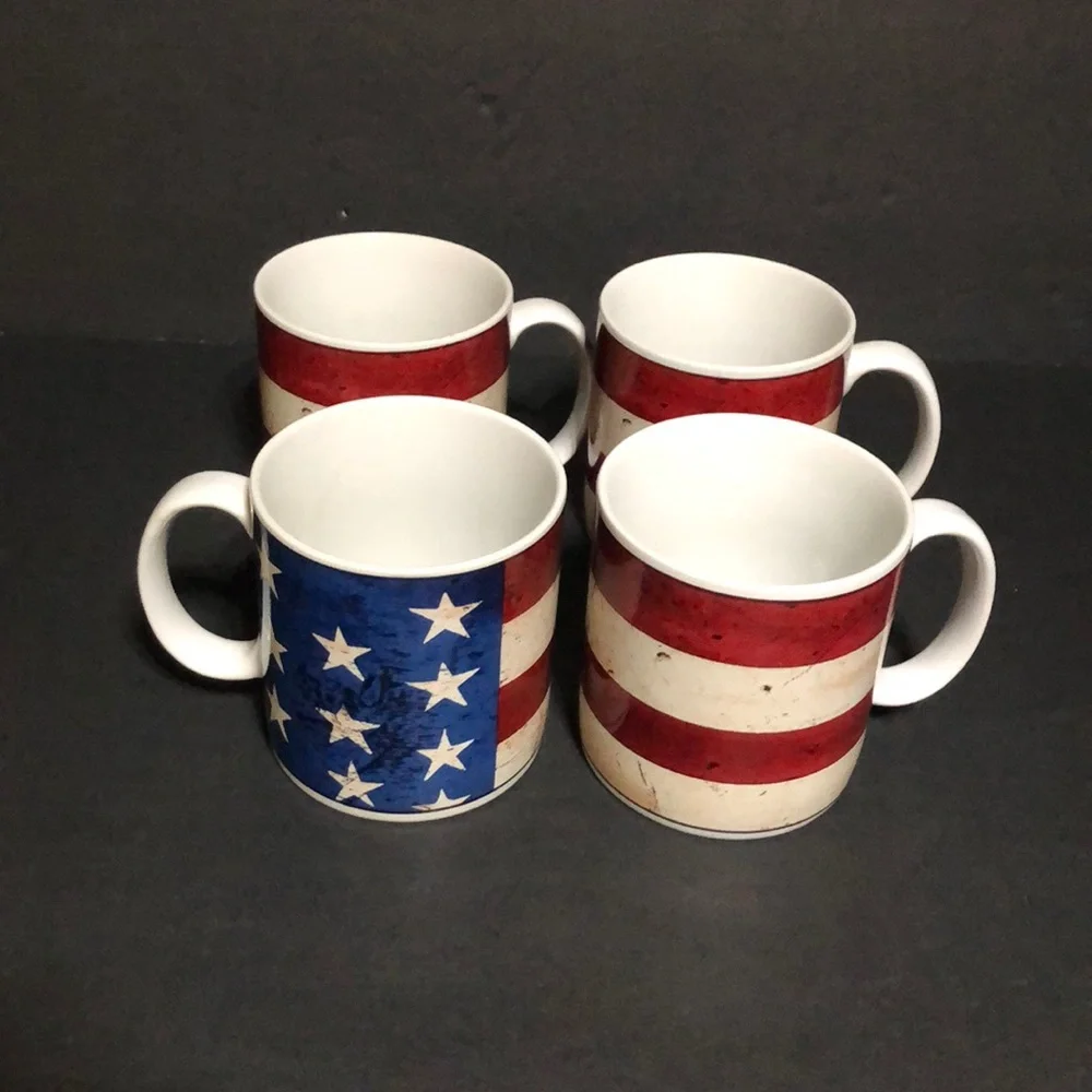 Warren Kimble/ Sakura Colonial Mugs set of 4